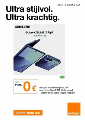 Orange folder