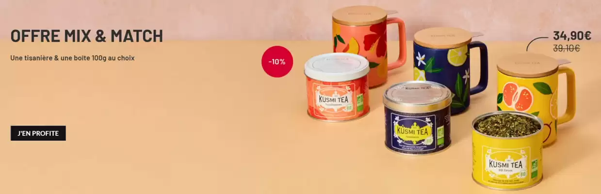 Catalogue Kusmi Tea (valable jusqu'au 4-08)