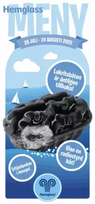 Hemglass reklamblad (giltig till och med 24-08)