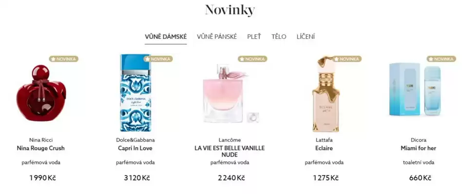 Fann Parfumerie leták (platné do 11-08)
