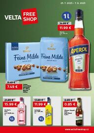 VELTA Free Shop leták Strana 1