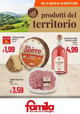 Volantino Famila (valido fino al 10-08)