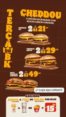 Catálogo Burger King (válido até 31-08)