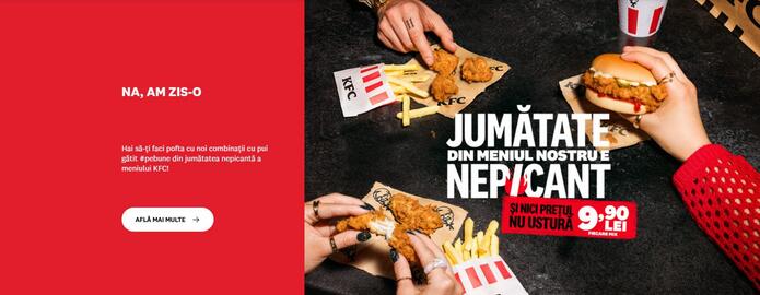 Catalog KFC săptămâna 31 Pagină 1