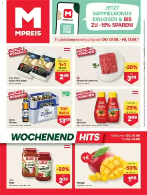 MPreis Flugblatt (gültig bis 9-08)