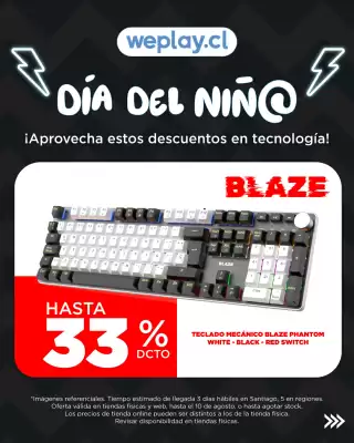 Catálogo WePlay (válido hasta 10-08)