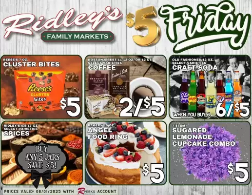 Ridley's Family Markets Weekly Ad (valid until 28-08)