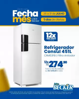 Catálogo Lojas Becker (válido até 31-07)