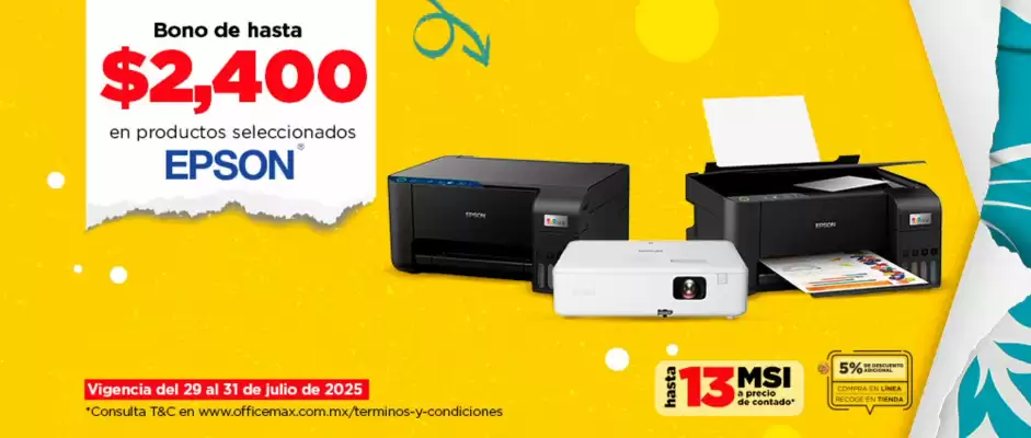 Catálogo OfficeMax (válido hasta 31-07)