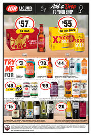 IGA Liquor catalogue week 31 Page 1