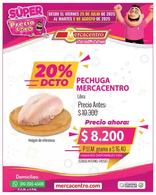 Catálogo MercaCentro (válido hasta 5-08)