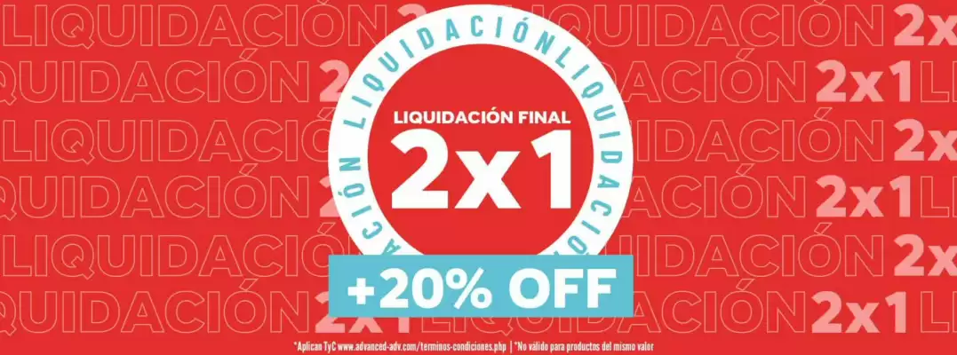 Catálogo Advanced (válido hasta 13-08)