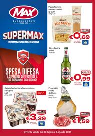 Volantino MAX Supermercati Pagina 1