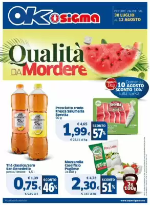 Volantino Ok Sigma (valido fino al 12-08)