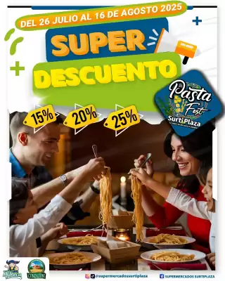 Catálogo Supermercados Surtiplaza (válido hasta 16-08)