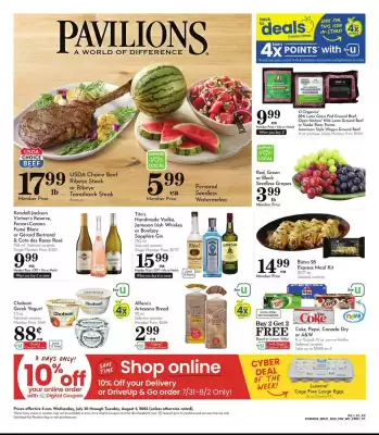 Pavilions Weekly Ad