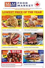 M & M Food Market flyer week 31 Page 1