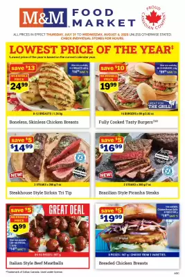 M & M Food Market flyer