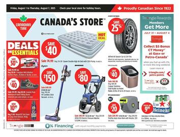 Canadian Tire flyer week 31 Page 1
