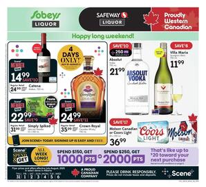Safeway flyer week 31 Page 1