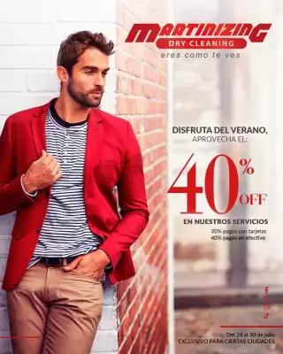 Catálogo Martinizing Dry Cleaning (válido hasta 30-07)