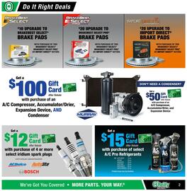 O'Reilly Auto Parts Weekly Ad Page 2