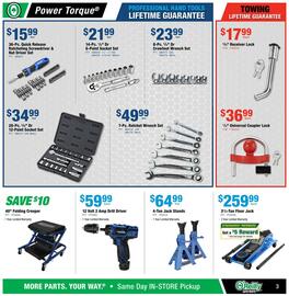 O'Reilly Auto Parts Weekly Ad Page 3