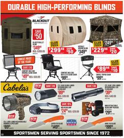Cabela's Weekly Ad Page 22