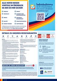 Hofer Reisen Flugblatt Seite 2