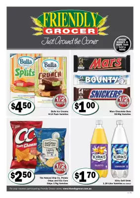 Friendly Grocer catalogue
