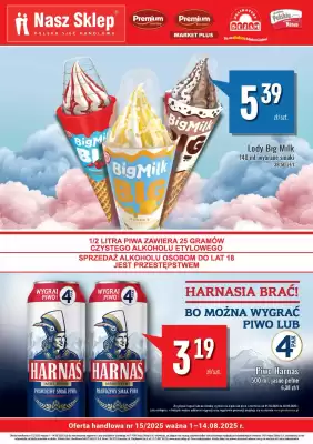Premium Nasz Sklep gazetka (ważność do 14-08)