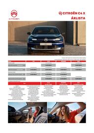 Citroën akciós újság | C4 X Oldal 2