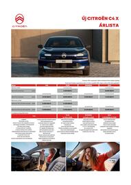 Citroën akciós újság | C4 X Oldal 2