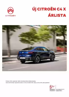 Citroën akciós újság (érvényes eddig: 30-09)