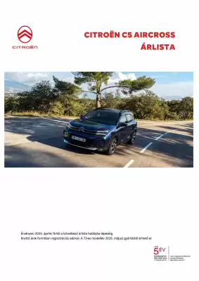 Citroën akciós újság (érvényes eddig: 30-11)