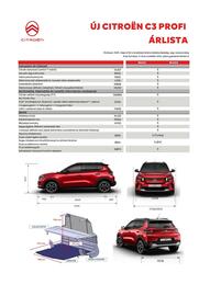 Citroën akciós újság | C3 Profi Oldal 4