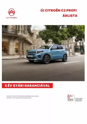Citroën akciós újság (érvényes eddig: 30-11)