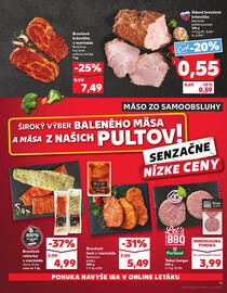 Kaufland SK akciós újság hét 31 Oldal 15