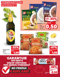 Kaufland SK akciós újság hét 31 Oldal 30