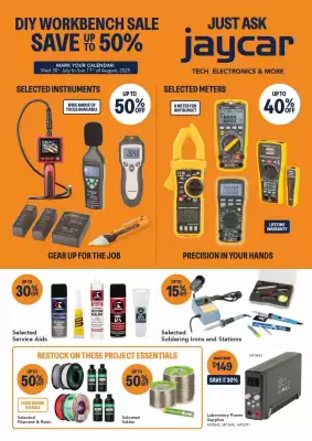 Jaycar Electronics catalogue (valid until 17-08)