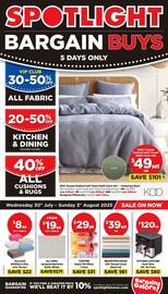 Spotlight catalogue Page 1
