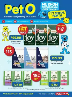 PetO catalogue (valid until 10-08)