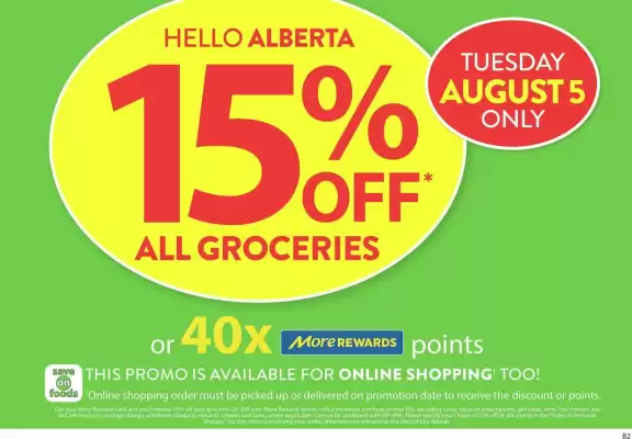 Save on Foods flyer (valid until 7-08)