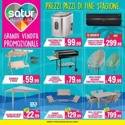 Volantino Satur (valido fino al 28-08)