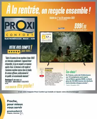 Catalogue Proxi Confort