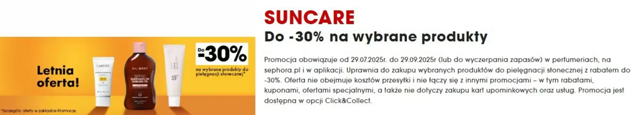 Sephora gazetka (ważność do 29-09)