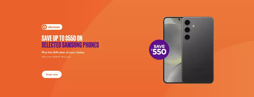 Amaysim catalogue (valid until 31-08)