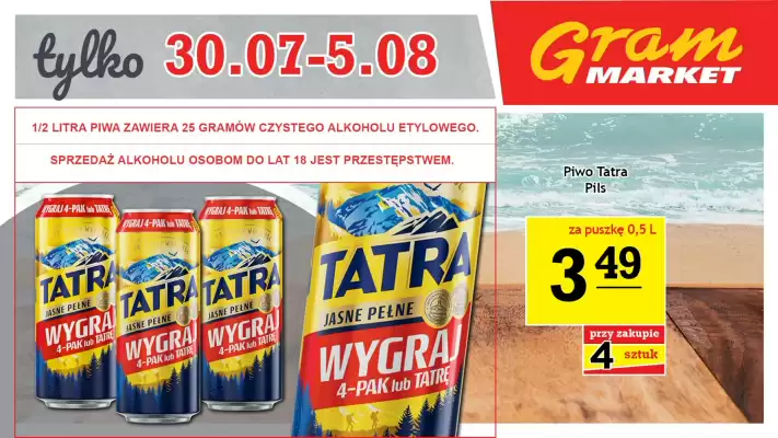 Gram Market gazetka (ważność do 5-08)