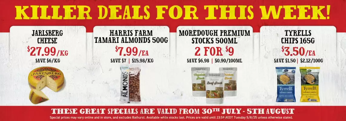 HARRIS FARM catalogue (valid until 5-08)