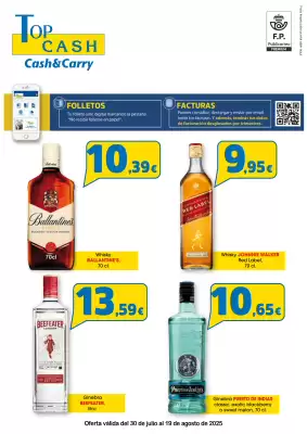 Folleto TOP Cash & Carry (válido hasta el 19-08)